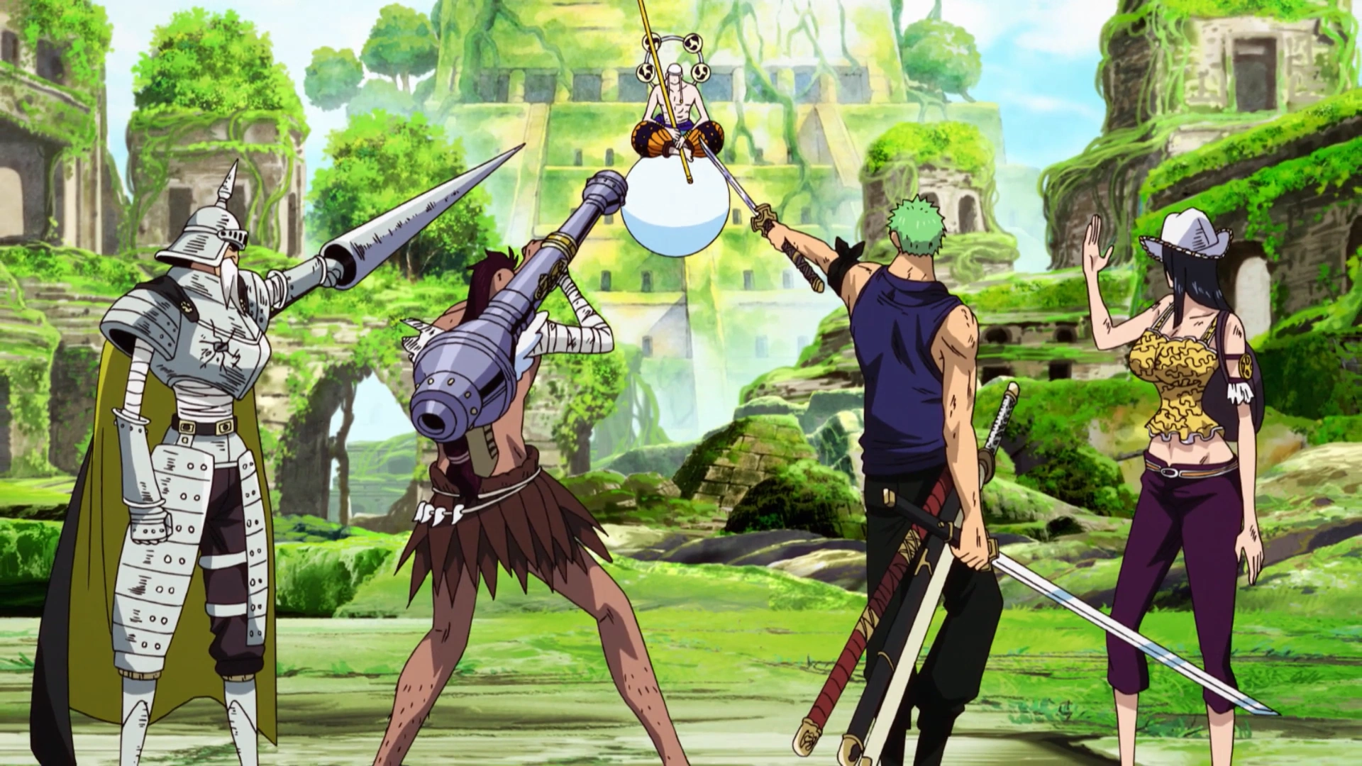 Resumo do arco de Skypiea de One Piece