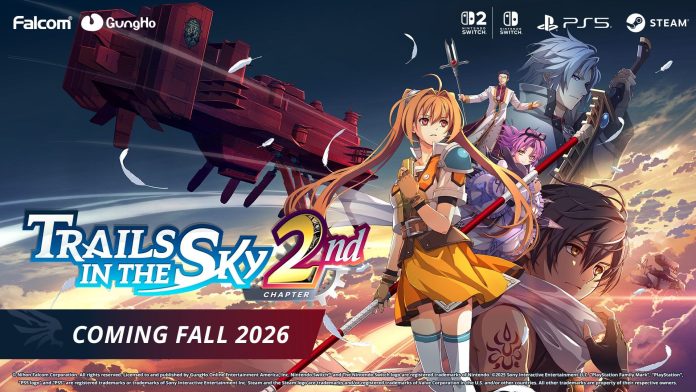 Trails-in-the-Sky-2nd-Chapter-An Trails in the Sky 2nd Chapter é anunciado para o outono de 2026