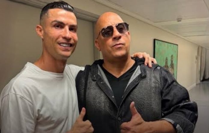 Vin Diesel Cristiano Ronaldo Vin Diesel levanta possibilidade de Cristiano Ronaldo em Velozes e Furiosos 11