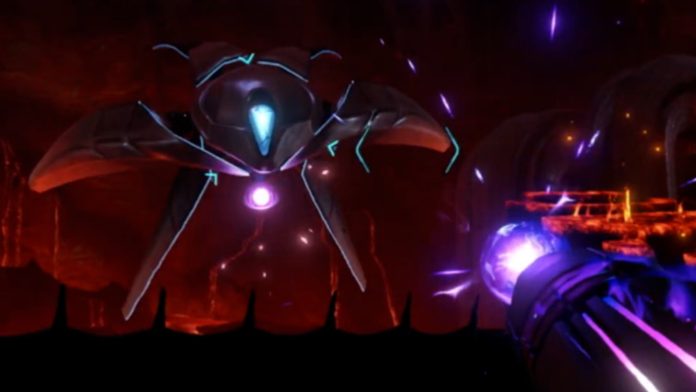 Metroid Prime 4 - Como derrotar o Transporte Aéreo no mapa Piscina de Fogo