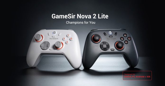 Controle GameSir Nova 2 Lite com menor preço histórico no AliExpress