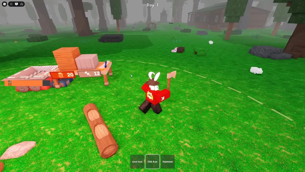 Roblox - Lista de armas por nível em 99 Noites na Floresta