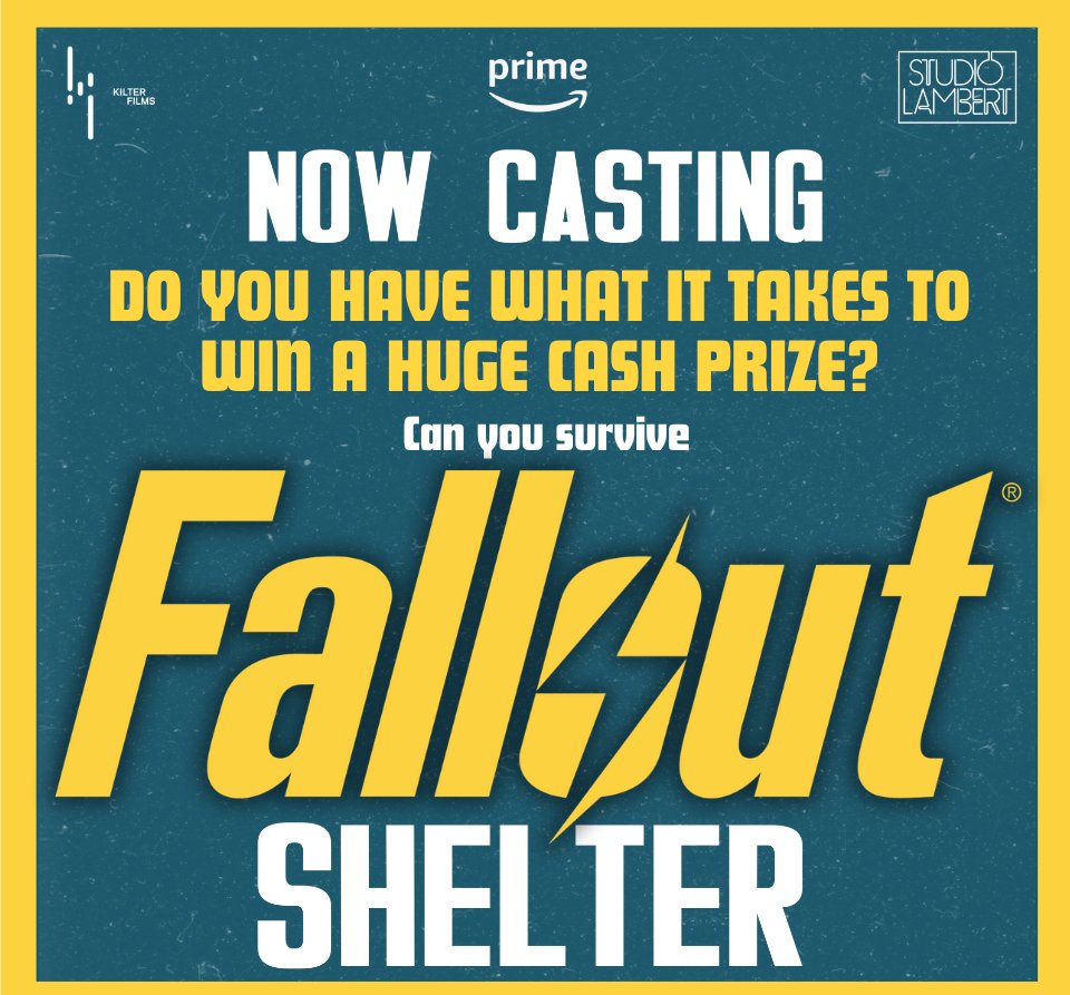 Prime Video anuncia reality show inspirado em Fallout Shelter