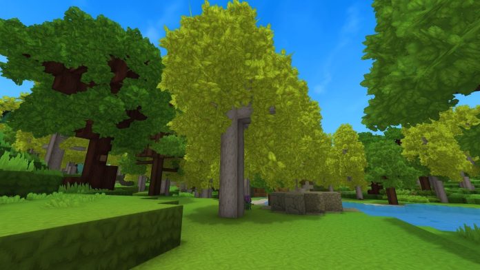 Hytale - Como conseguir e usar troncos de madeira clara