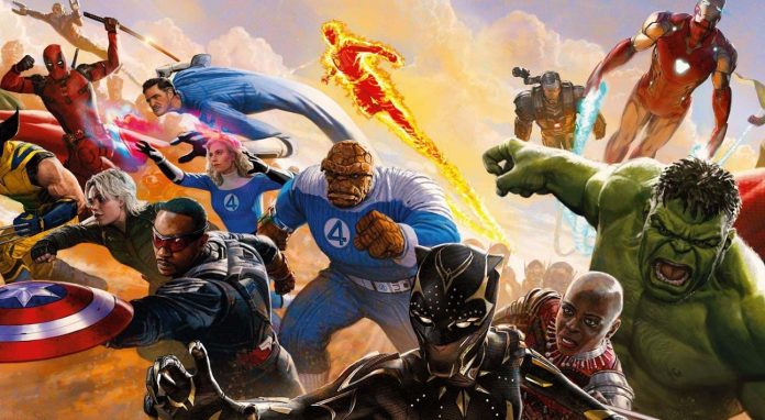 Marvel divulga artes oficial dos Vingadores com Quarteto Fantástico, X-Men e mais