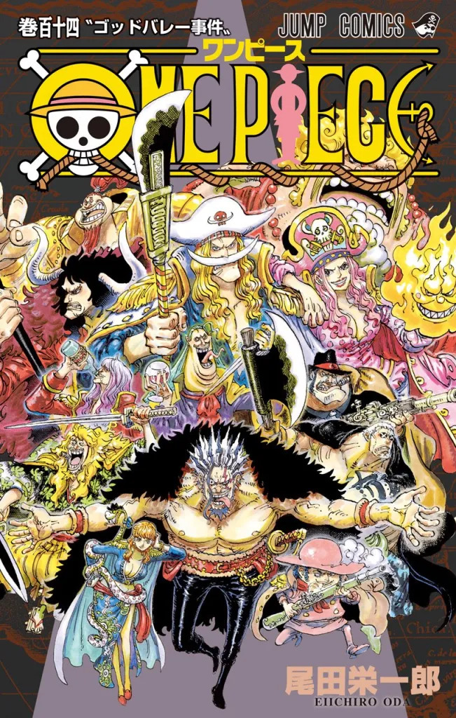 One Piece revela o design oficial de Rocks D. Xebec no Volume 114