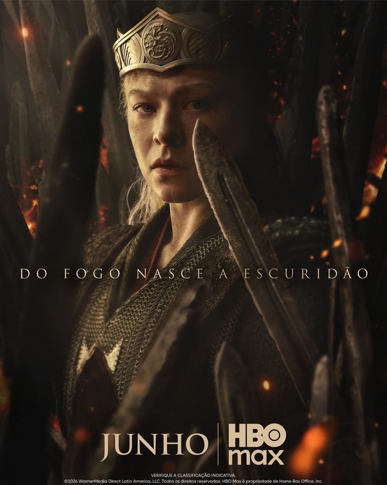 3ª temporada de House of the Dragon recebe primeiro pôster e mês de estreia; Trailer chega amanhã