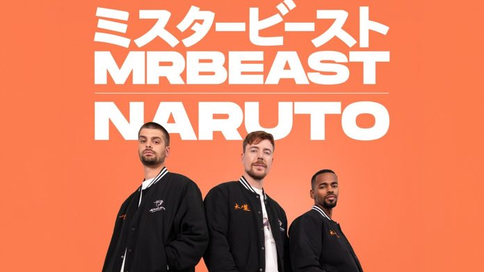 MrBeast se une a Naruto Shippuden em colaboração inédita de produtos oficiais