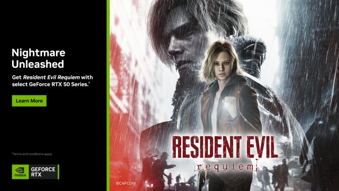 NVIDIA oferece Resident Evil Requiem de graça para quem adquirir uma GeForce RTX Série 50