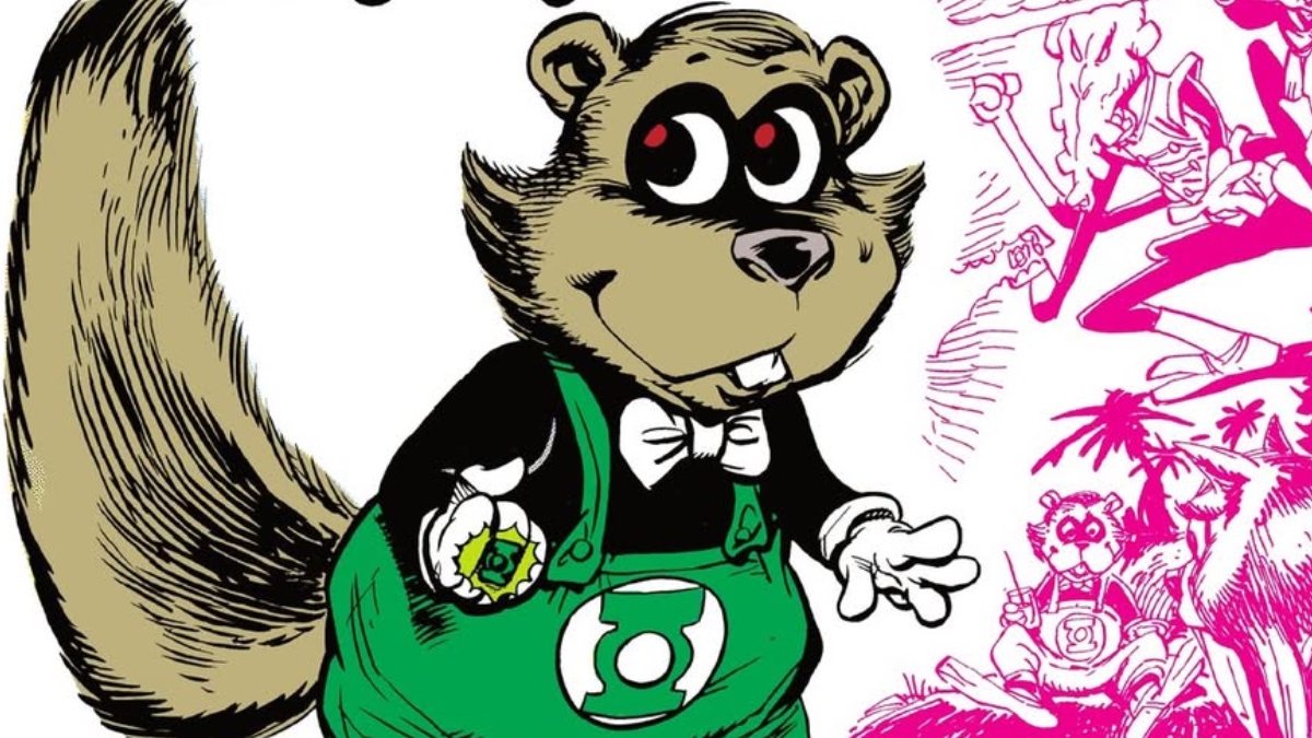 Quem é o esquilo Lanterna Verde mencionado no trailer de Lanternas