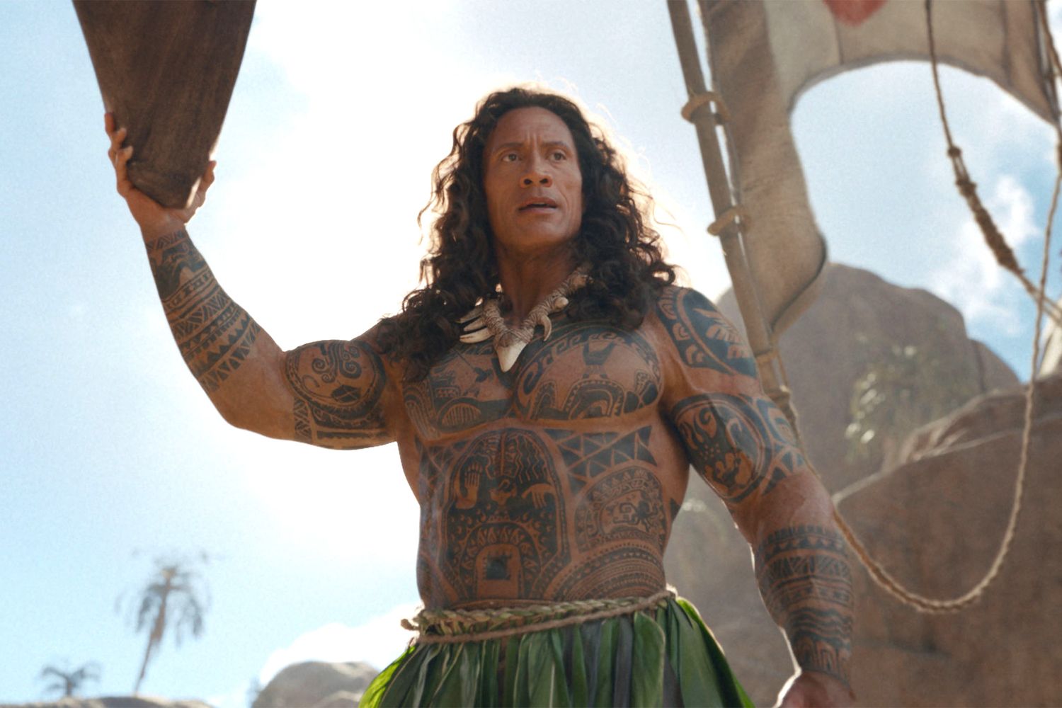 Disney divulga novo trailer do live-action de Moana com destaque para Dwayne Johnson como Maui