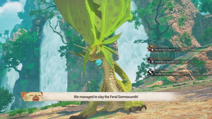 Monster Hunter Stories 3 - Como derrotar Somnacanth Selvagem