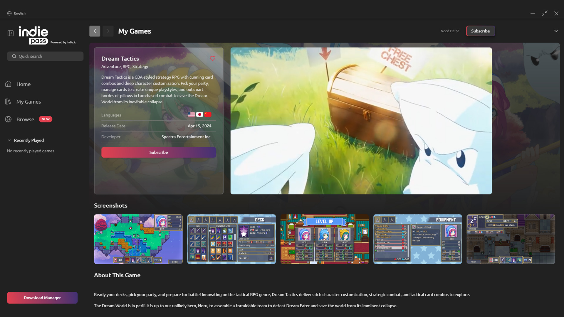 Indie Pass, plataforma exclusiva para indies, quer mudar forma como jogos são descobertos