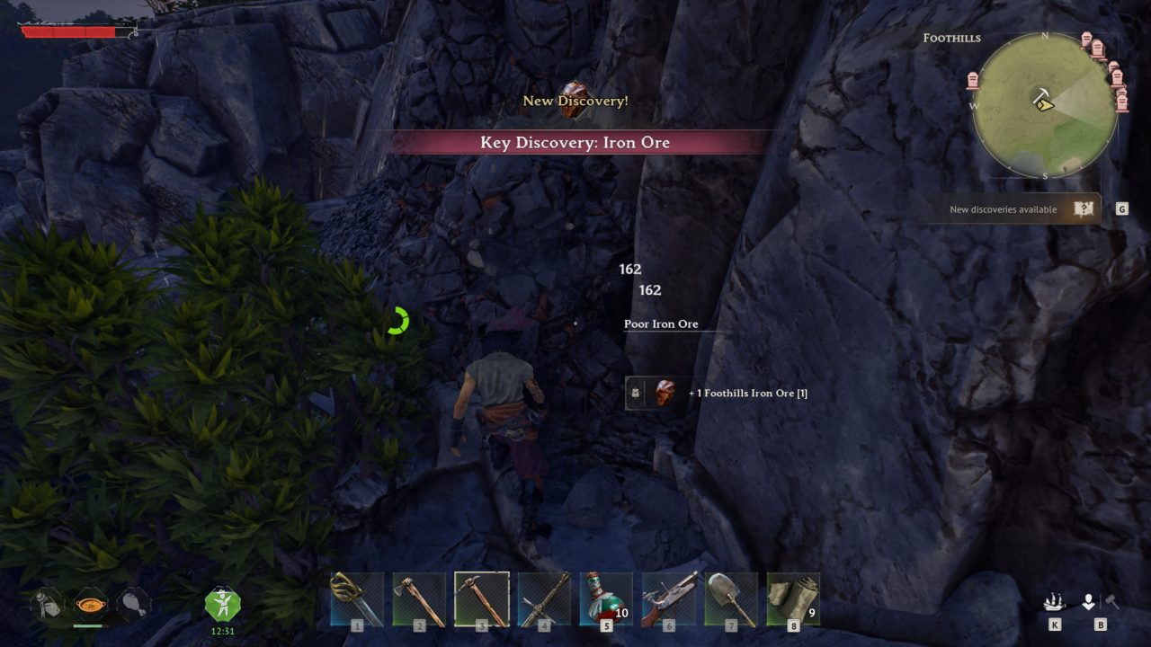 Windrose - Como Farmar Minério de Ferro das Colinas