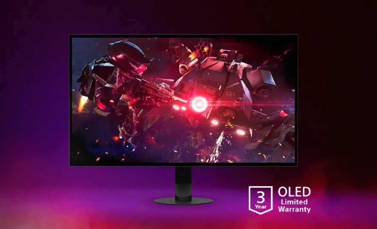 Sony apresenta monitor OLED de 540 Hz com modo competitivo de 720 Hz