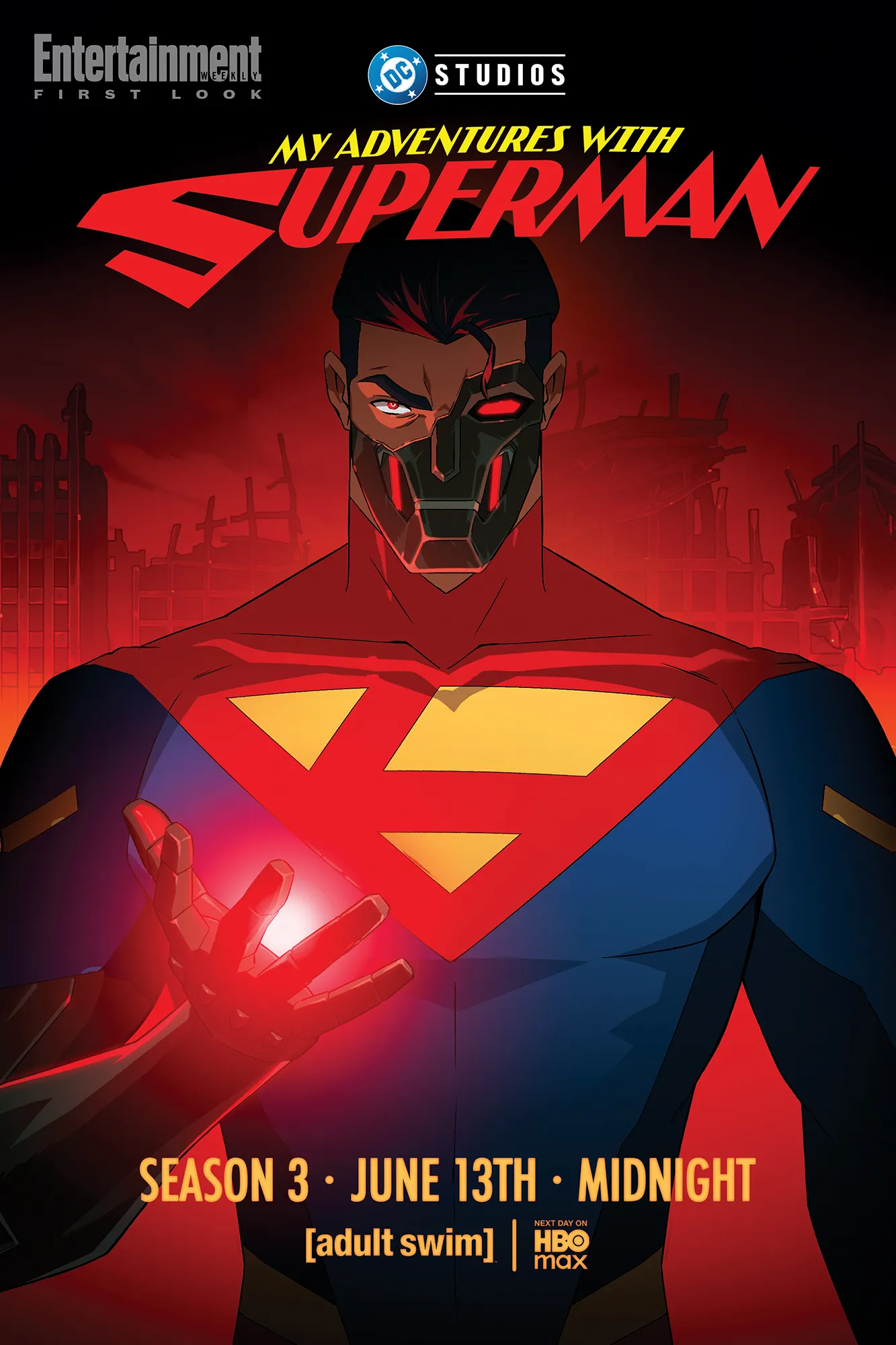 3ª temporada de Minhas Aventuras com o Superman estreia em junho com Superciborgue