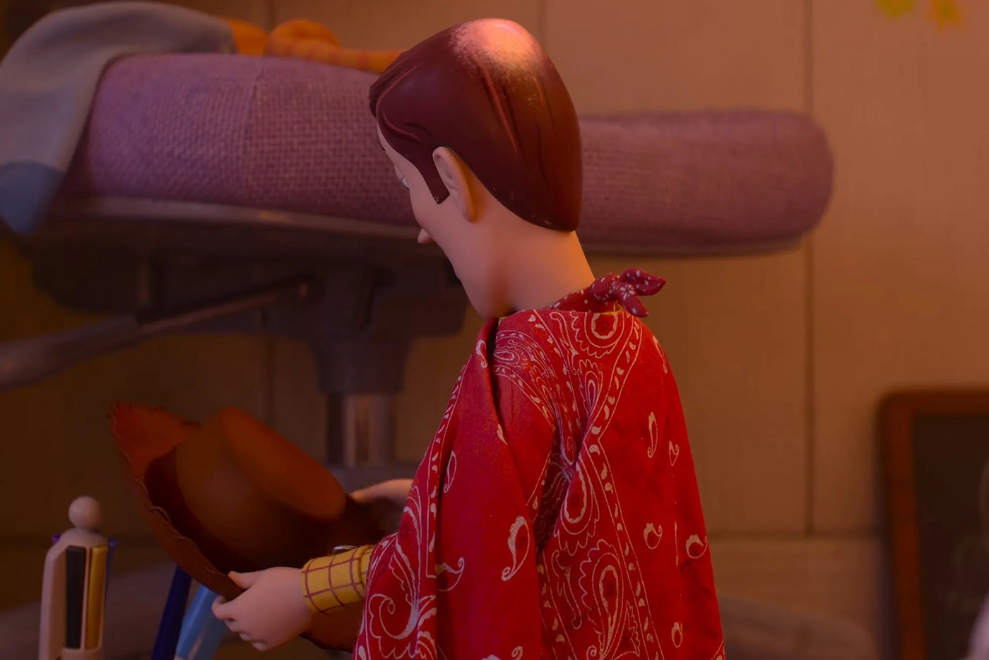 Tom Hanks revela motivo da calvície de Woody em Toy Story 5