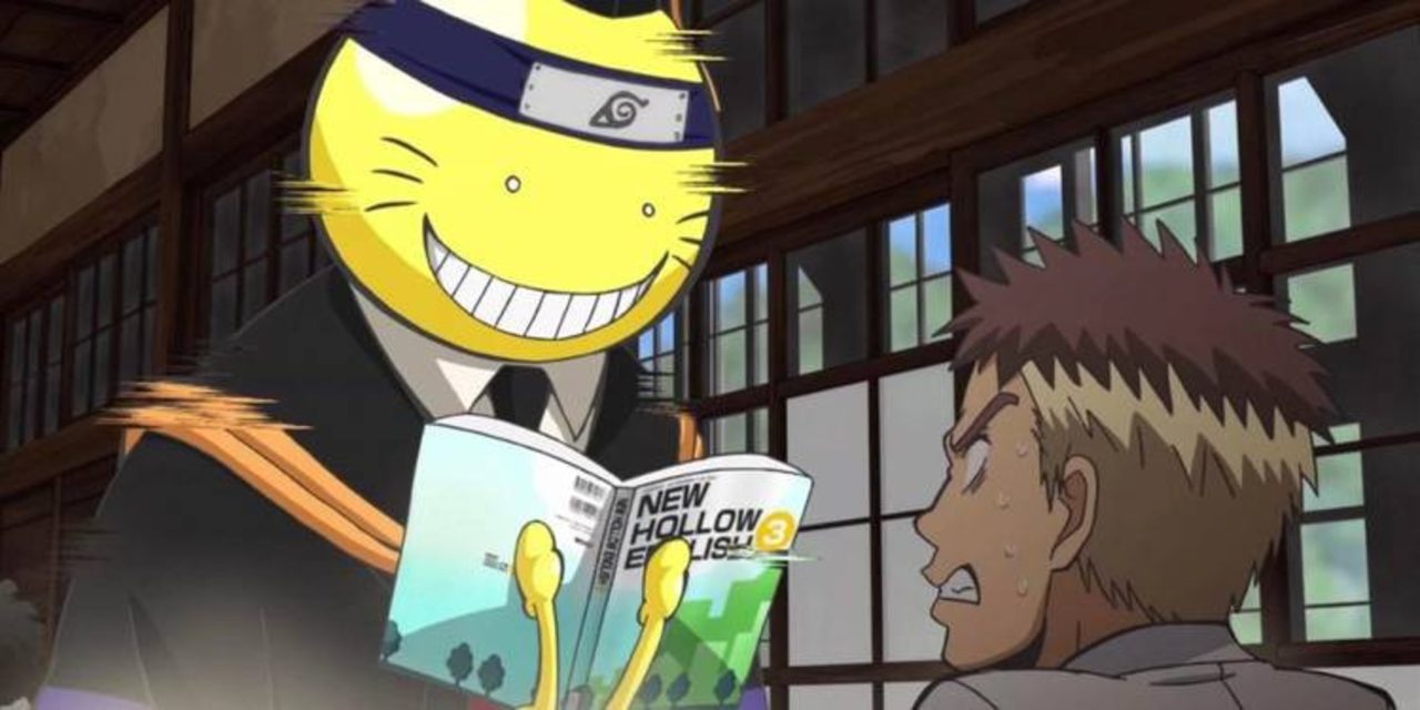 Koro-sensei derruba Gojo do topo e é eleito o melhor professor dos animes