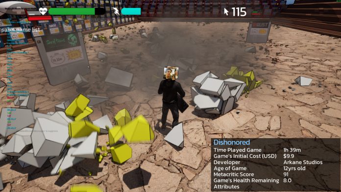 Desenvolvedor indie cria jogo onde seu backlog do Steam ganha vida e tenta te matar