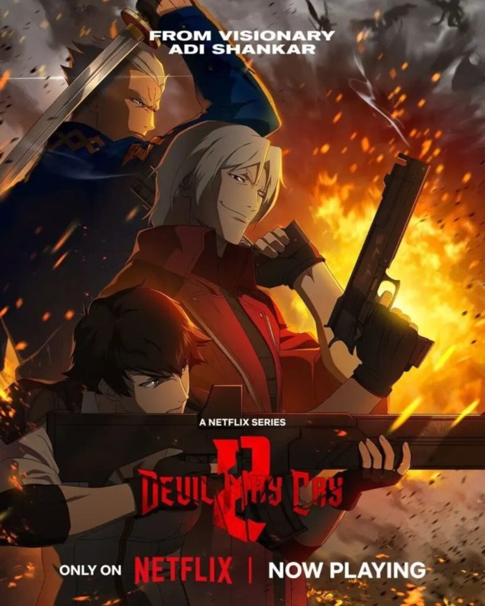 2ª Temporada de Devil May Cry já está disponível na Netflix e recebe pôster inédito
