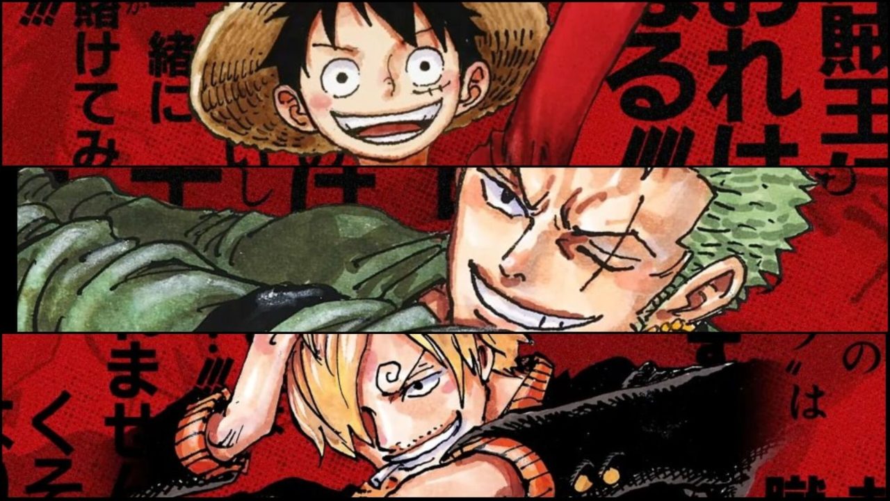 Luffy, Zoro e Sanji lideram resultado parcial da 2ª Enquete Global de One Piece com mais de 10 milhões de votos