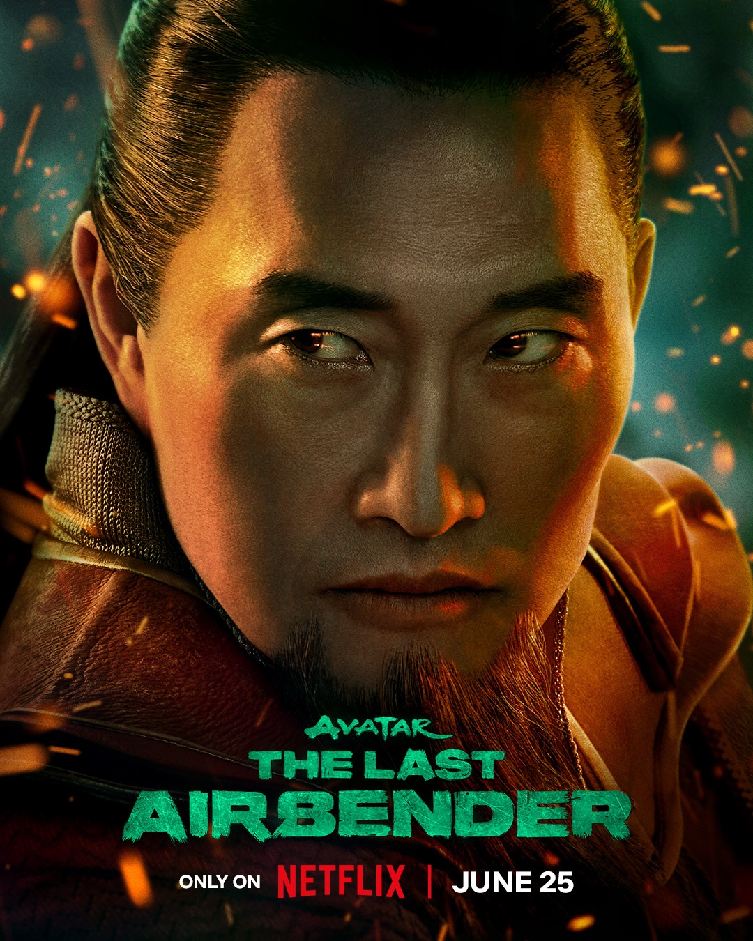 Netflix divulga pôsteres da 2ª temporada de Avatar: O Último Mestre do Ar com foco na Nação do Fogo