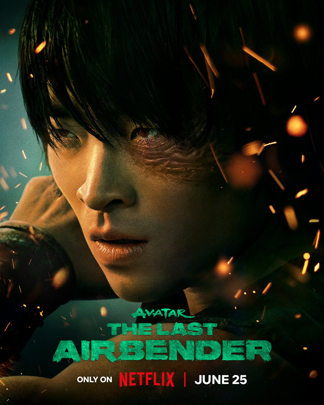 Netflix divulga pôsteres da 2ª temporada de Avatar: O Último Mestre do Ar com foco na Nação do Fogo