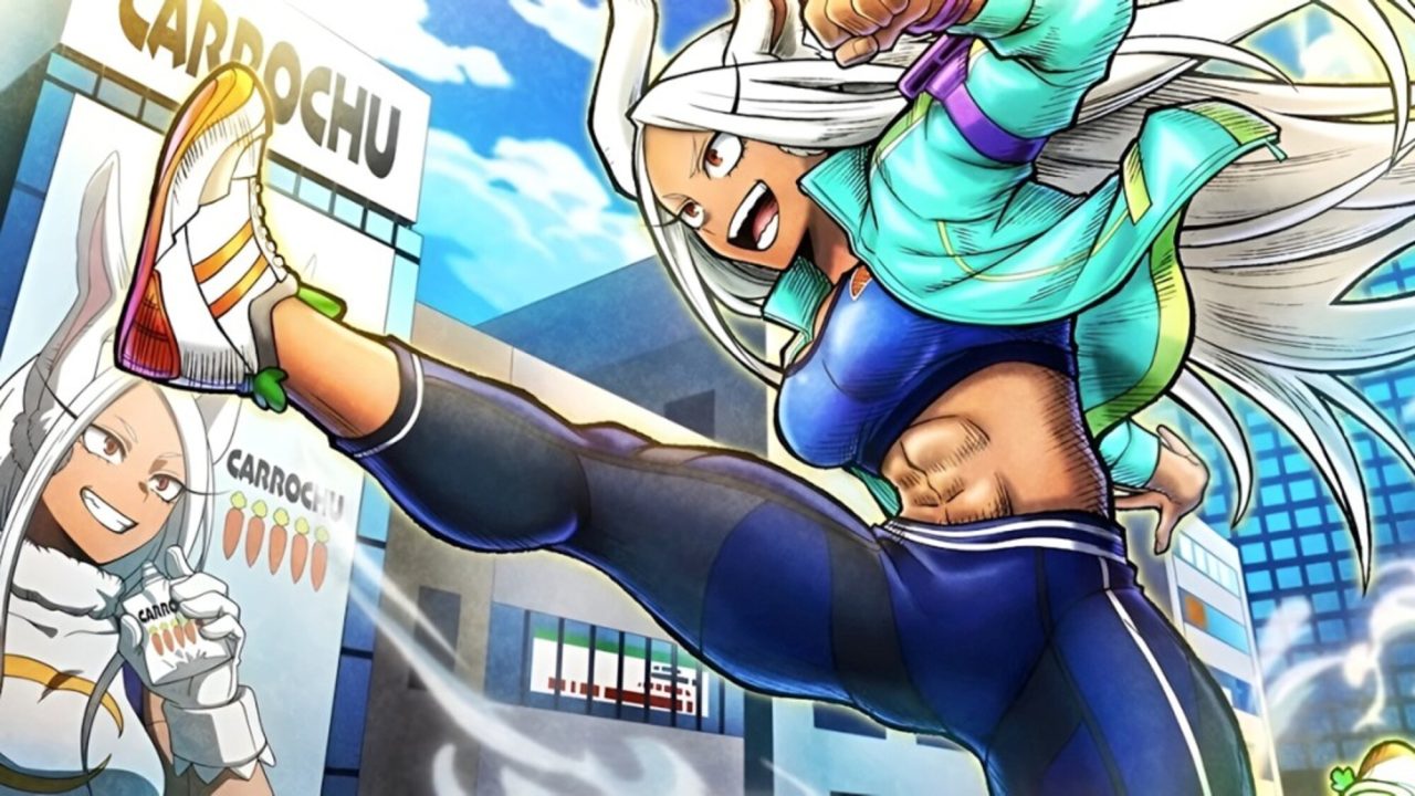 My Hero Ultra Rumble traz Mirko em visual novo a partir de maio