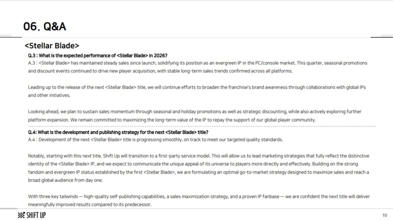 Stellar Blade 2 está em desenvolvimento e novidades chegam ainda em 2026, confirma Shift Up