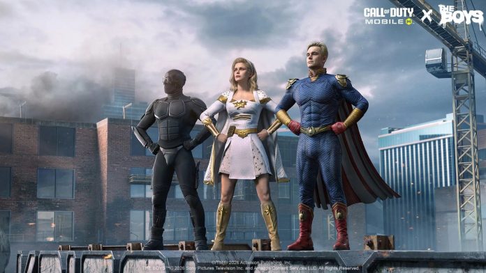 Call of Duty traz Homelander, Starlight e Black Noir em crossover com The Boys