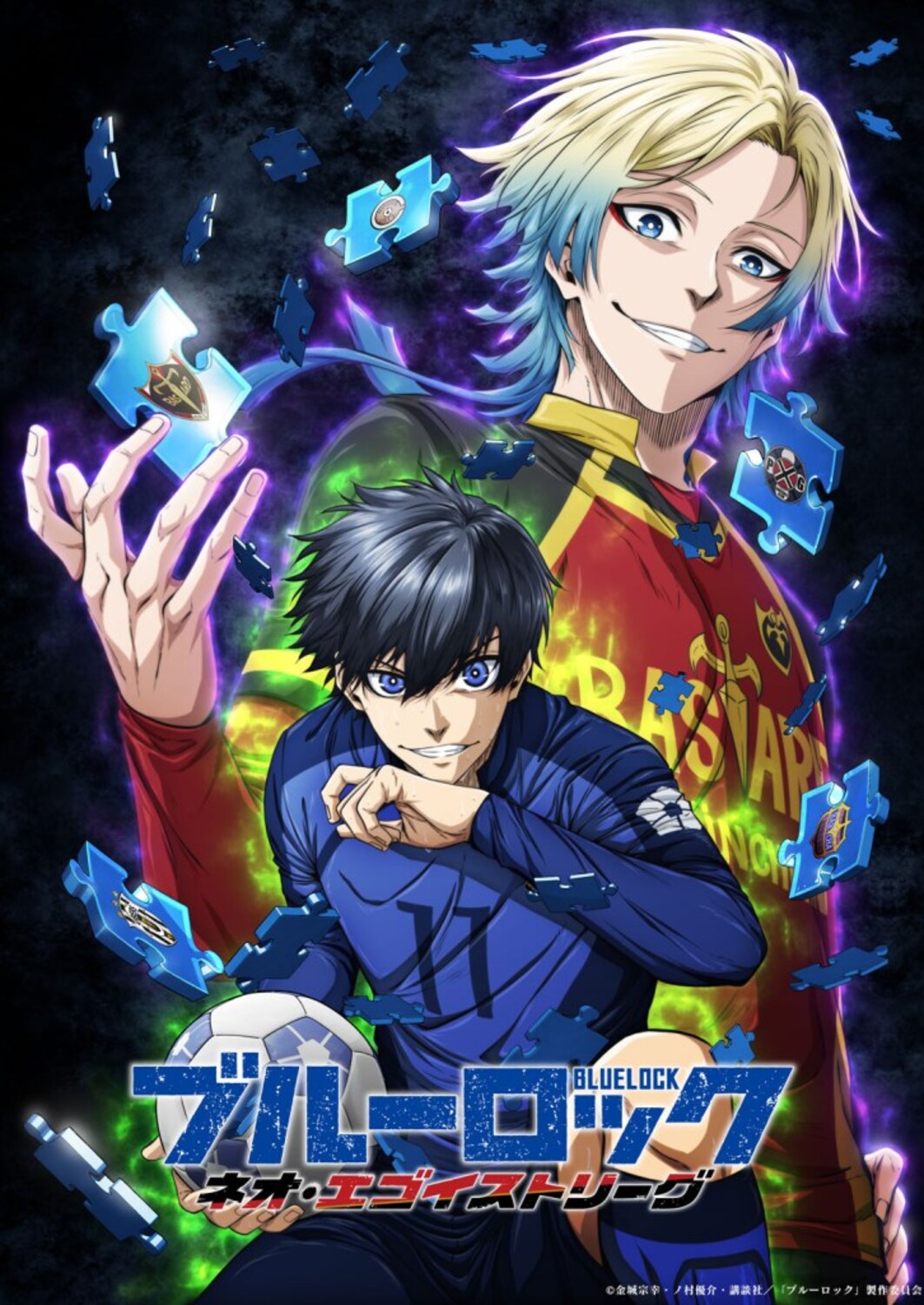 Blue Lock retorna para a terceira temporada como novo visual, confira