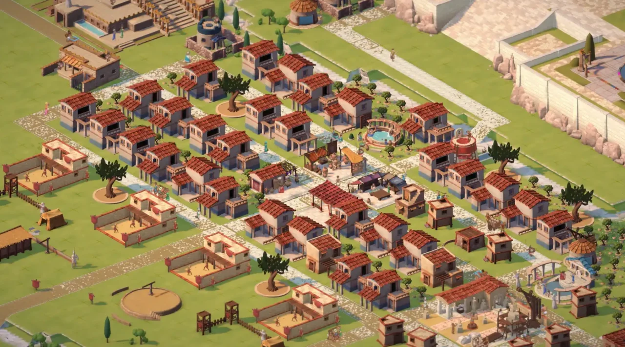 Theos: Cities of Myth traz construção de cidades gregas para PC em 2026