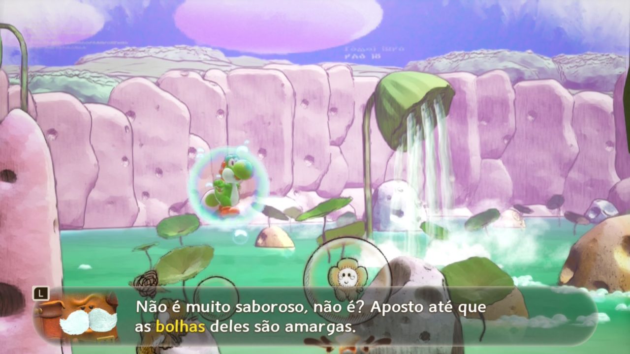 yoshi and the mysterious book é divertido mas não cativa tanto