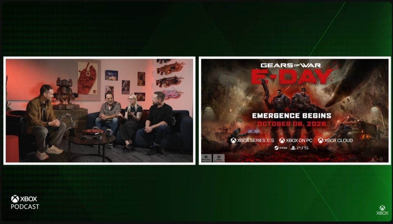 Podcast do Xbox foi ao ar mostrando Gears of War: E-Day para PS5, indicando que decisão sobre exclusividade foi de última hora