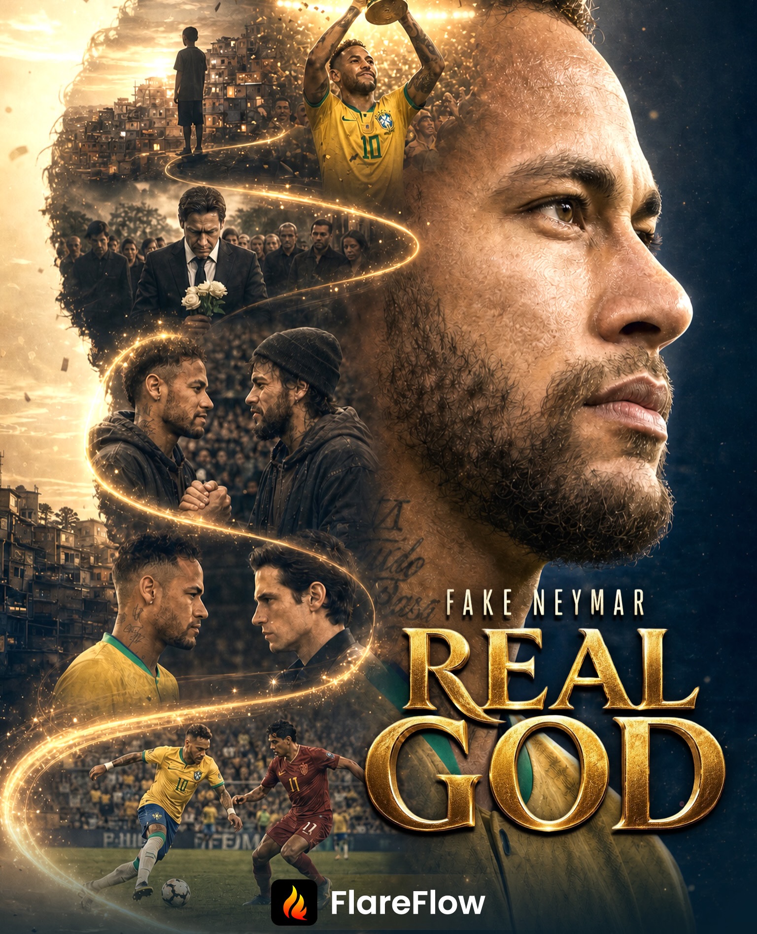 Neymar estrela 16 microdramas feitos com IA durante a Copa do Mundo