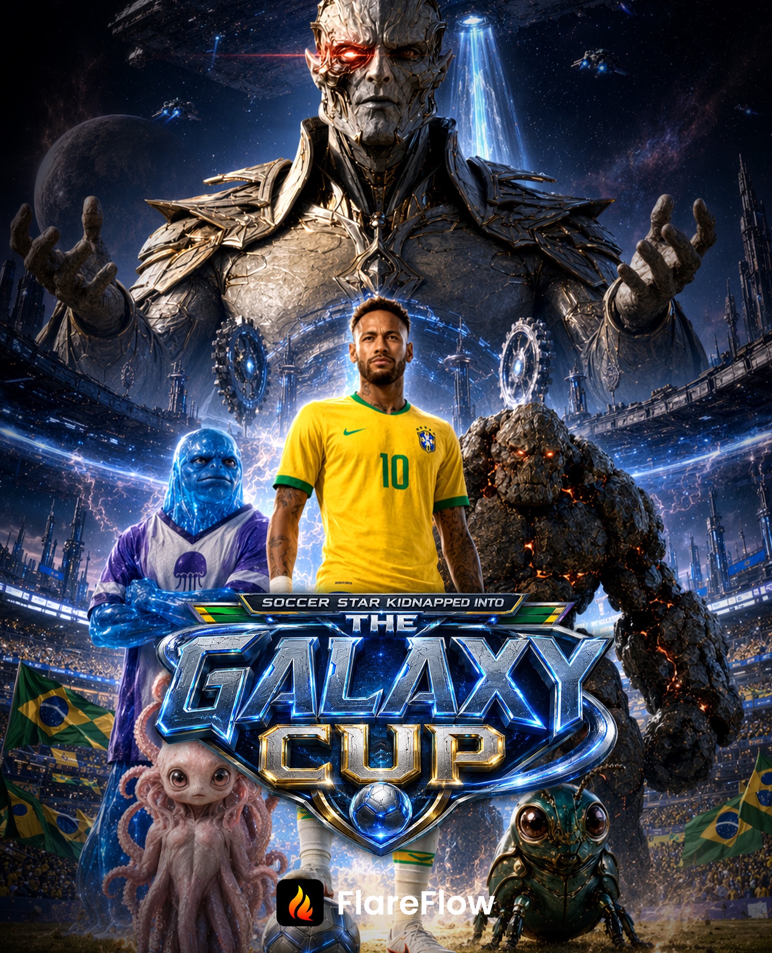 Neymar estrela 16 microdramas feitos com IA durante a Copa do Mundo