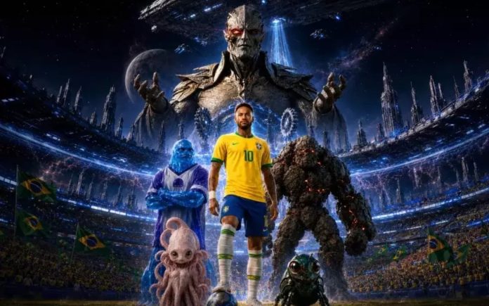 Neymar Neymar estrela 16 microdramas feitos com IA durante a Copa do Mundo