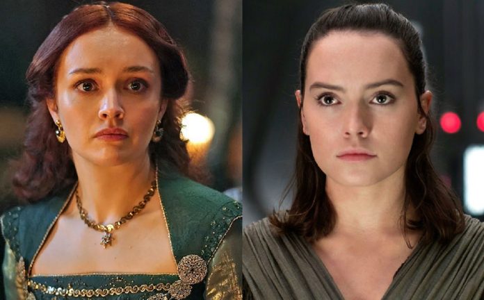 Estrela de A Casa do Dragão, Olivia Cooke revela teste para viver Rey em Star Wars
