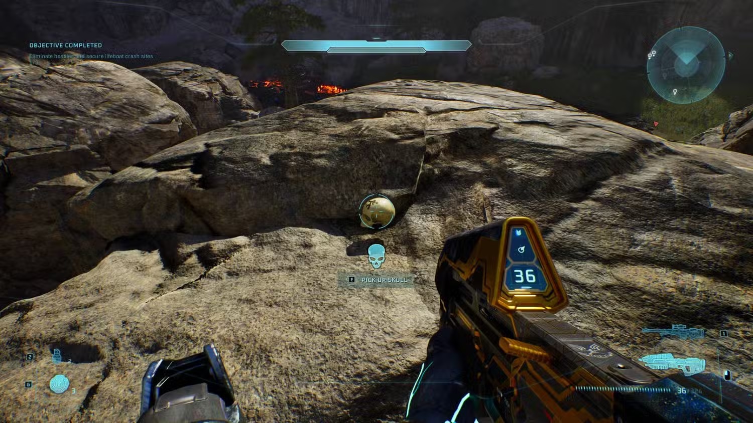 Halo Campaign Evolved – Como encontrar todos os Crânios e o Terminal da fase Halo