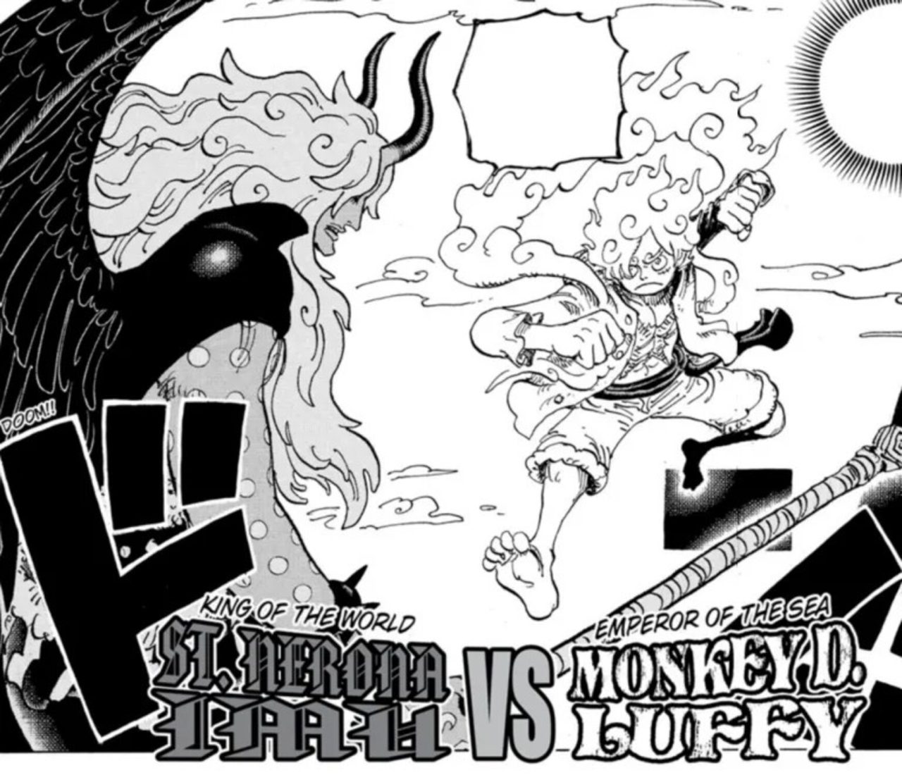 Mangá de One Piece entra no ápice do arco de Elbaf com a guerra contra o rei do mundo