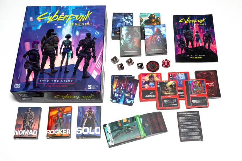 Cyberpunk Legends chega no fim de 2026 com jogo de cartas ambientado em Night City