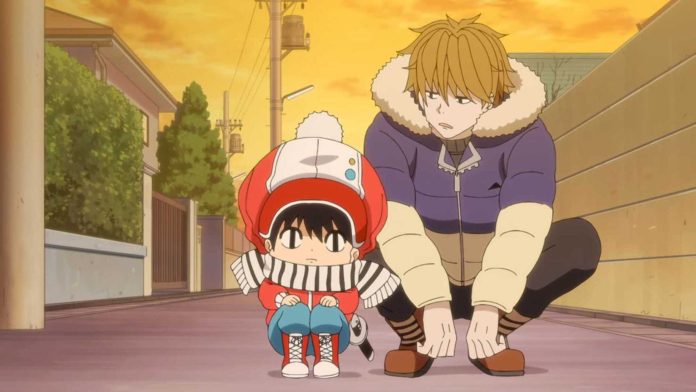 kotaro-and-shin-sitting-from-kotaro-lives-alone 4 Animes originais da Netflix que são verdadeiras obras-primas