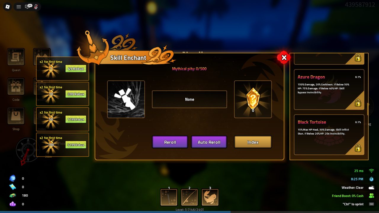 Roblox - Todos os Traços em Heavyweight Fishing 