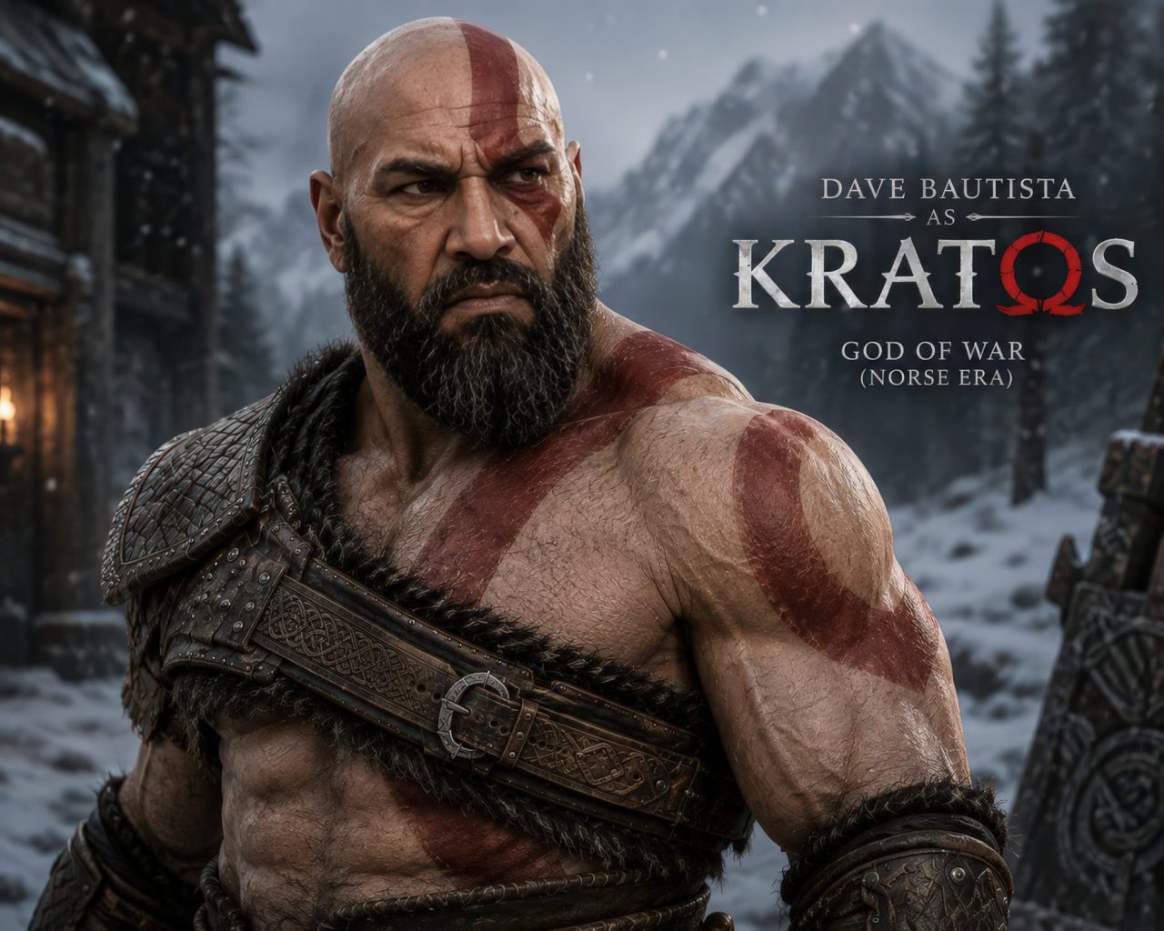 Dave Bautista negocia para interpretar Kratos no God of War da Amazon após saída de Ryan Hurst