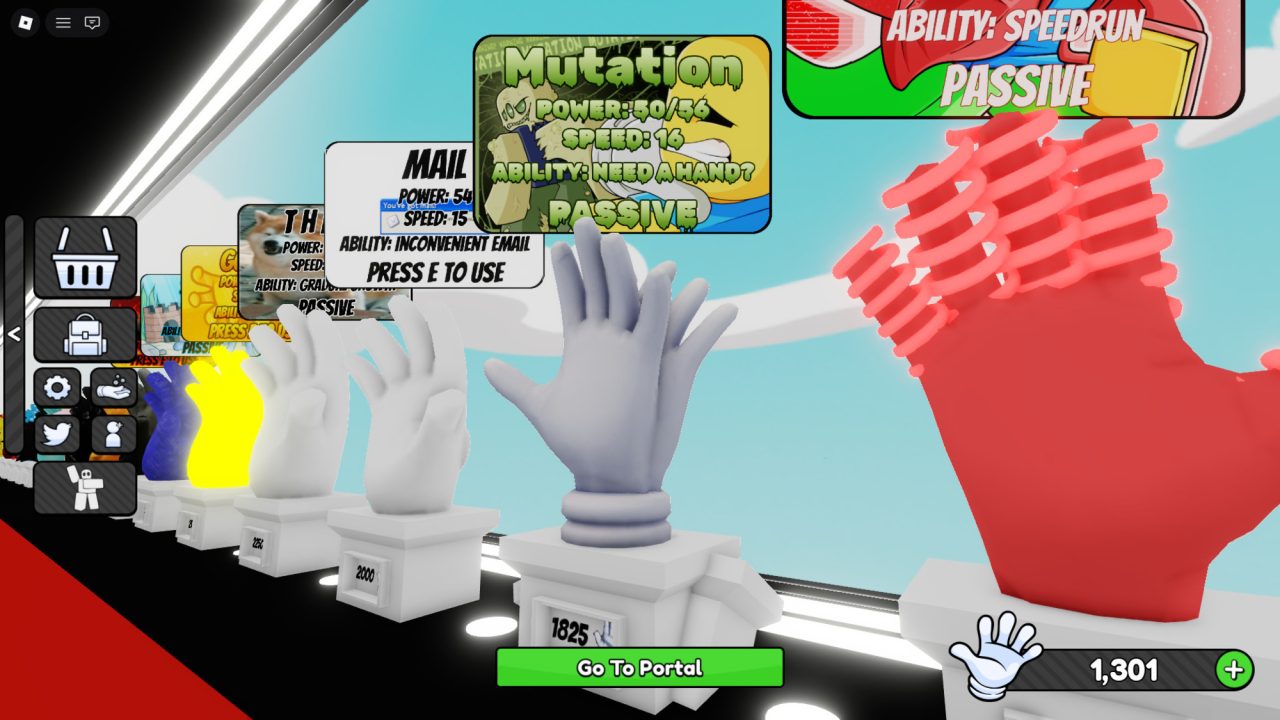 Roblox - Como conseguir a Luva Mutação em Slap Battles