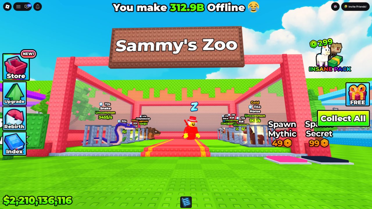 Roblox - Todas as Zoos em Save Animals 