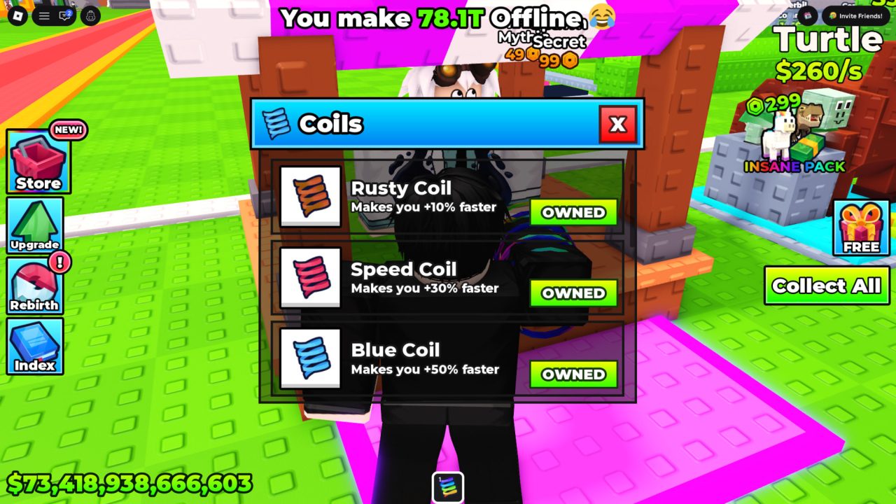 Roblox - Todas as bobinas em Save Animals 