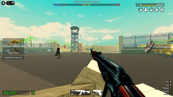 Roblox - Códigos de Strike Warfare (agosto 2026)