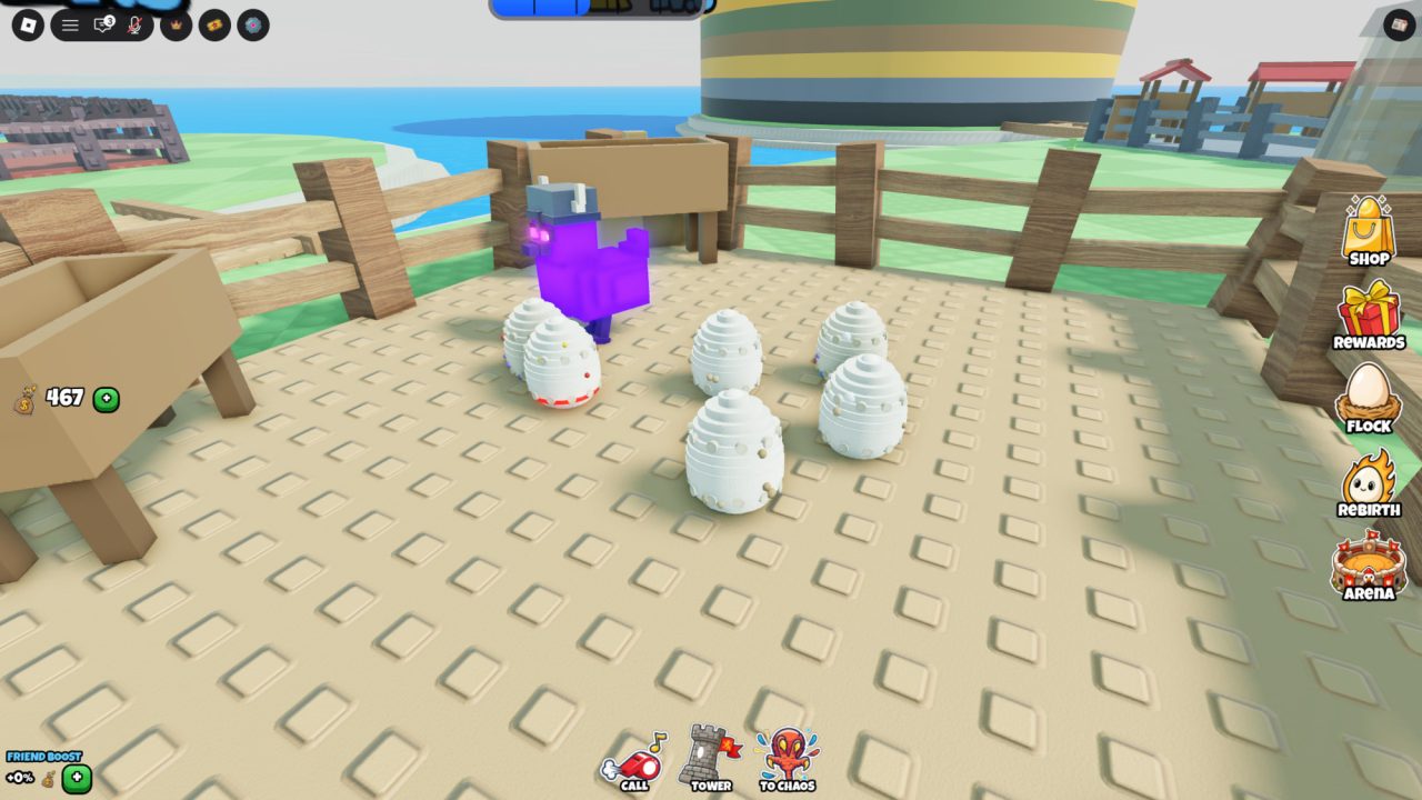 Roblox - Todos os Ovos em Grow a Chicken Fighter 