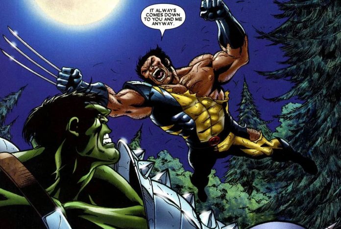 Os 5 combates mais brutais entre o Hulk e o Wolverine, e quem venceu cada um